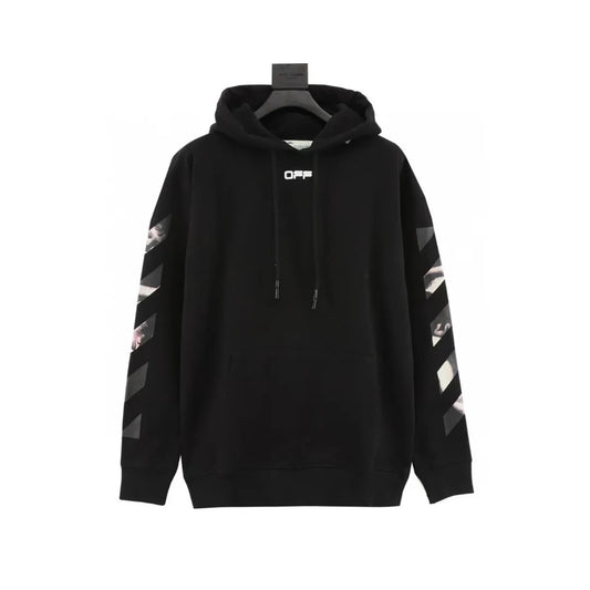 OW Caravaggio Arrows Hoodie in Black - 342 - owf0000342 image 0