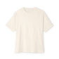 Beef Definition Unisex Oversized Boxy Tee - Natural, L image