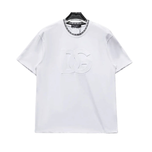 D&G Logo 3D Print T-shirt in White - 107 - dng0000107 image 0