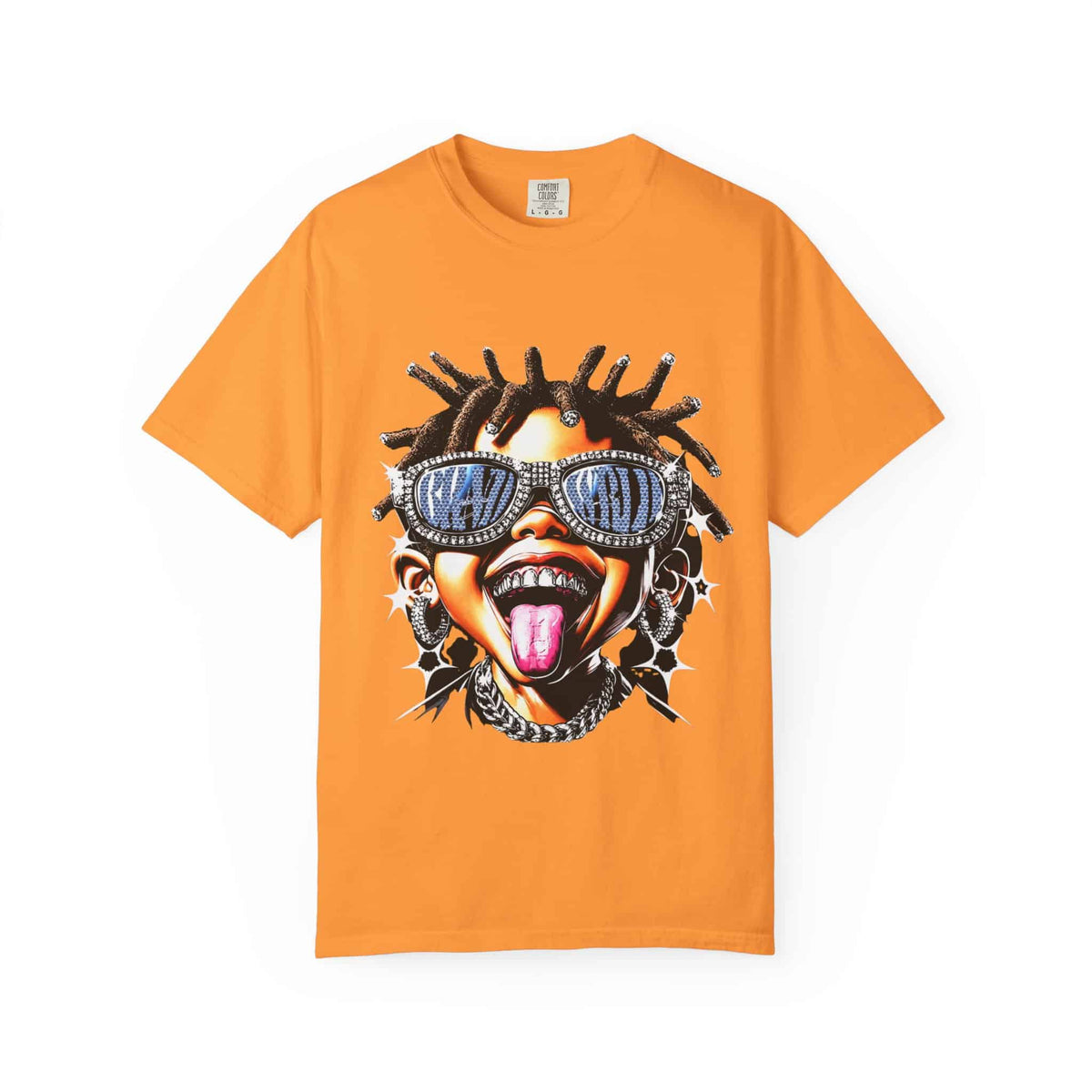 Diamond Drip Unisex Garment-Dyed T-shirt image
