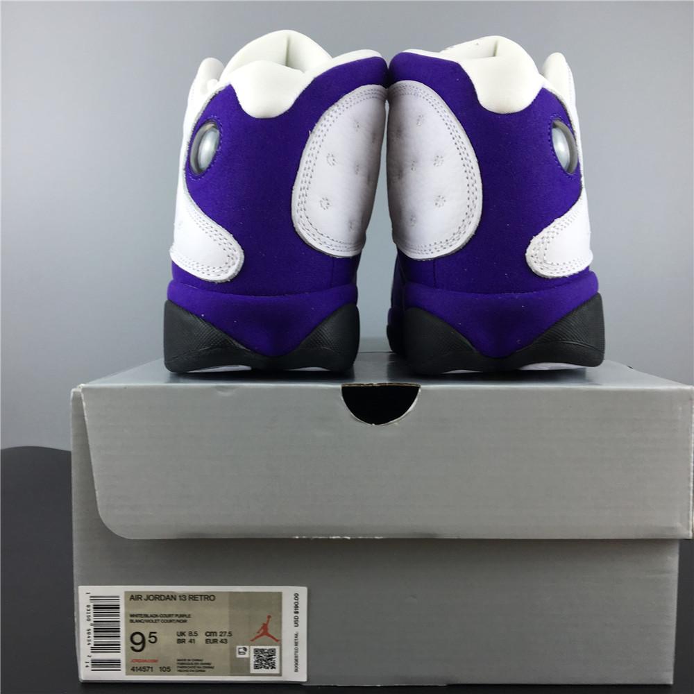 AJ 13 Retro Lakers Shoes Sneakers - nk0000270 image 12