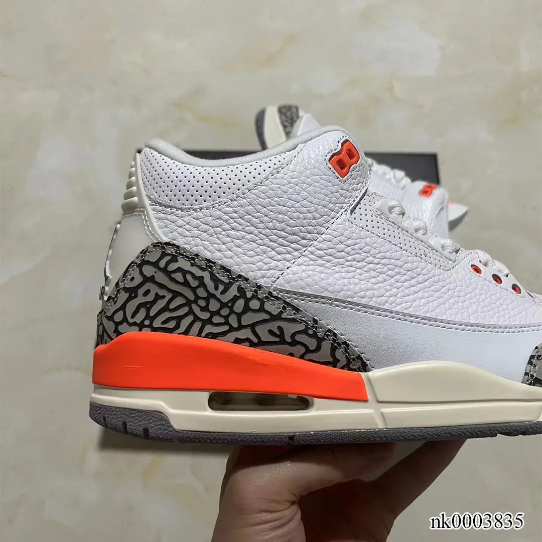 AJ 3 Georgia Peach Shoes Sneakers - nk0003835 image 10