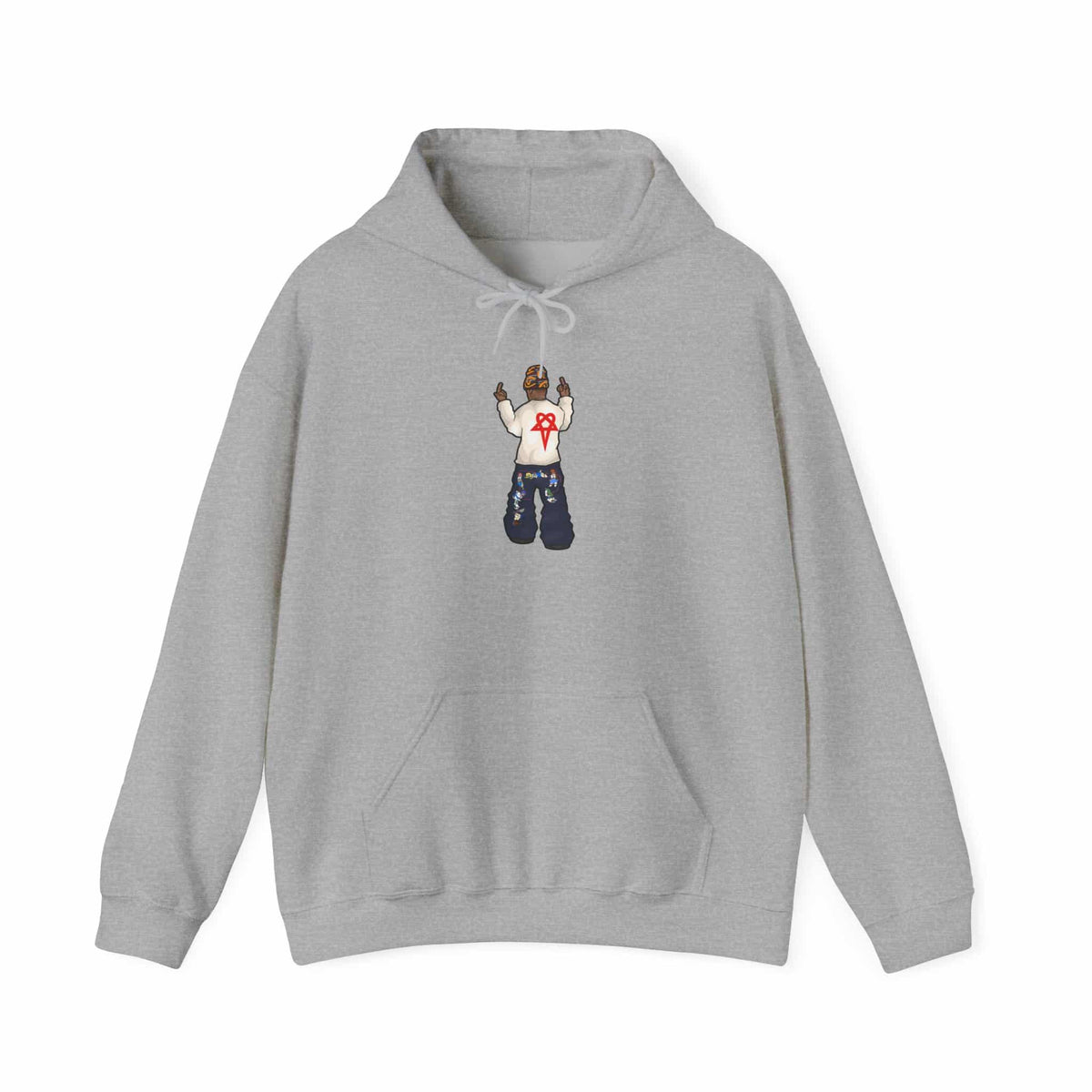 Rebel Attitude Hooded Sweatshirt image 109