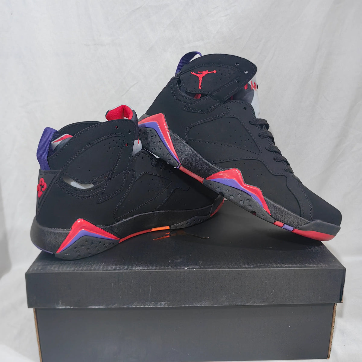 AJ 7 Retro "Raptor/ Charcoal" Shoes Sneakers - nk0005258 image 10