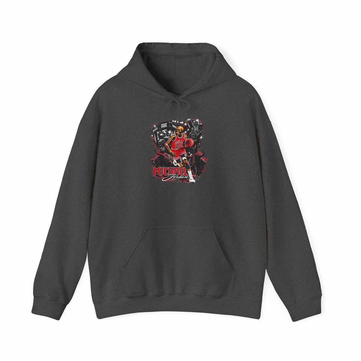 Chicago Legend 23 Hooded Sweatshirt - M, Dark Heather image