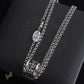 CH Cross Flower Ball Necklace - CH0036 image 3
