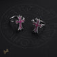 CH Cross Hoop Earrings - CH0165 - Silver 2 image
