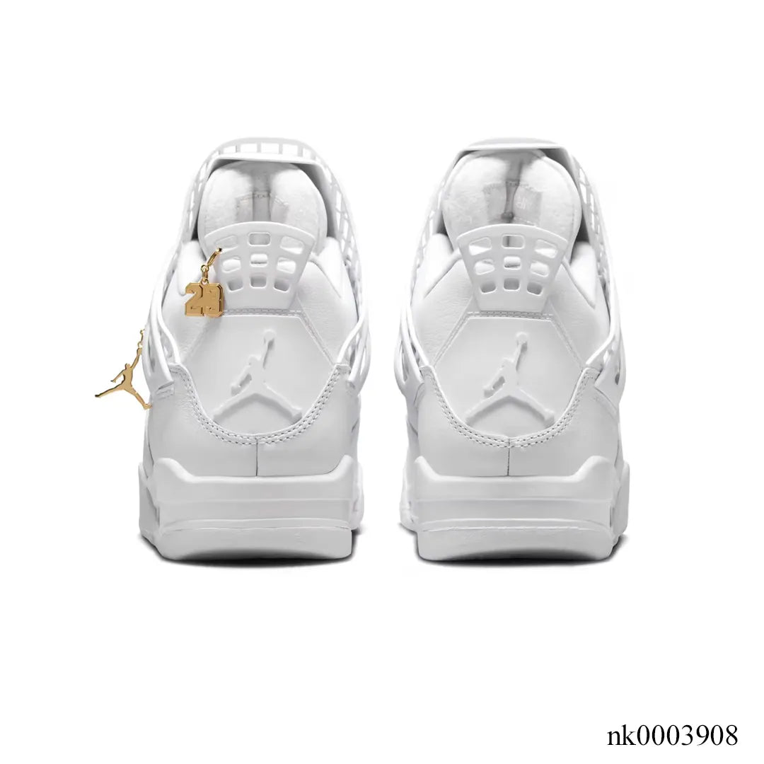 [Premium] AJ 4 NET White Shoes Sneakers – nk0003908 image 4