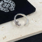 CH Silver Cross Ring - CH0085 image 2