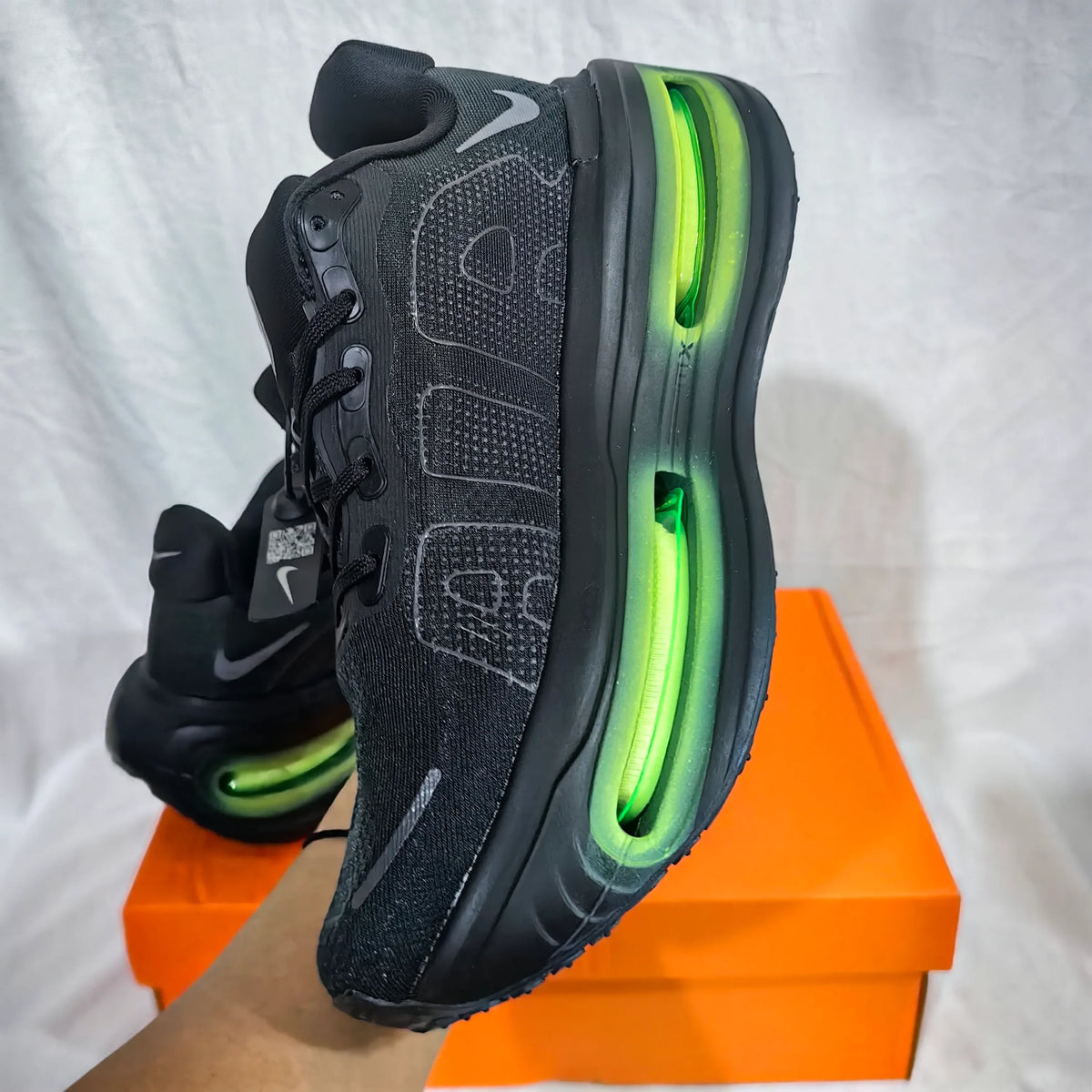 Vomero Premium Black Volt Shoes Sneakers – nk0005017 image 6