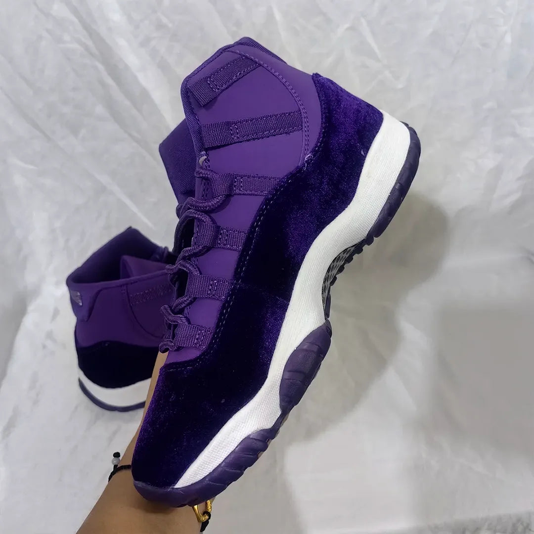 AJ 11 Purple Rain Shoes Sneakers - nk0004415 image 3