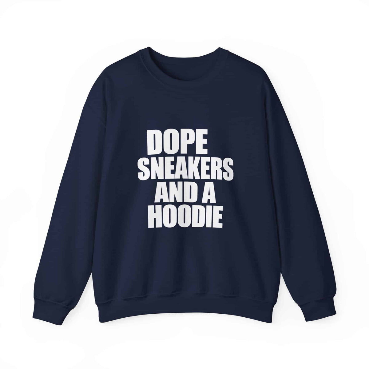 Graphic Print Crewneck Sweatshirt - POD0036 image