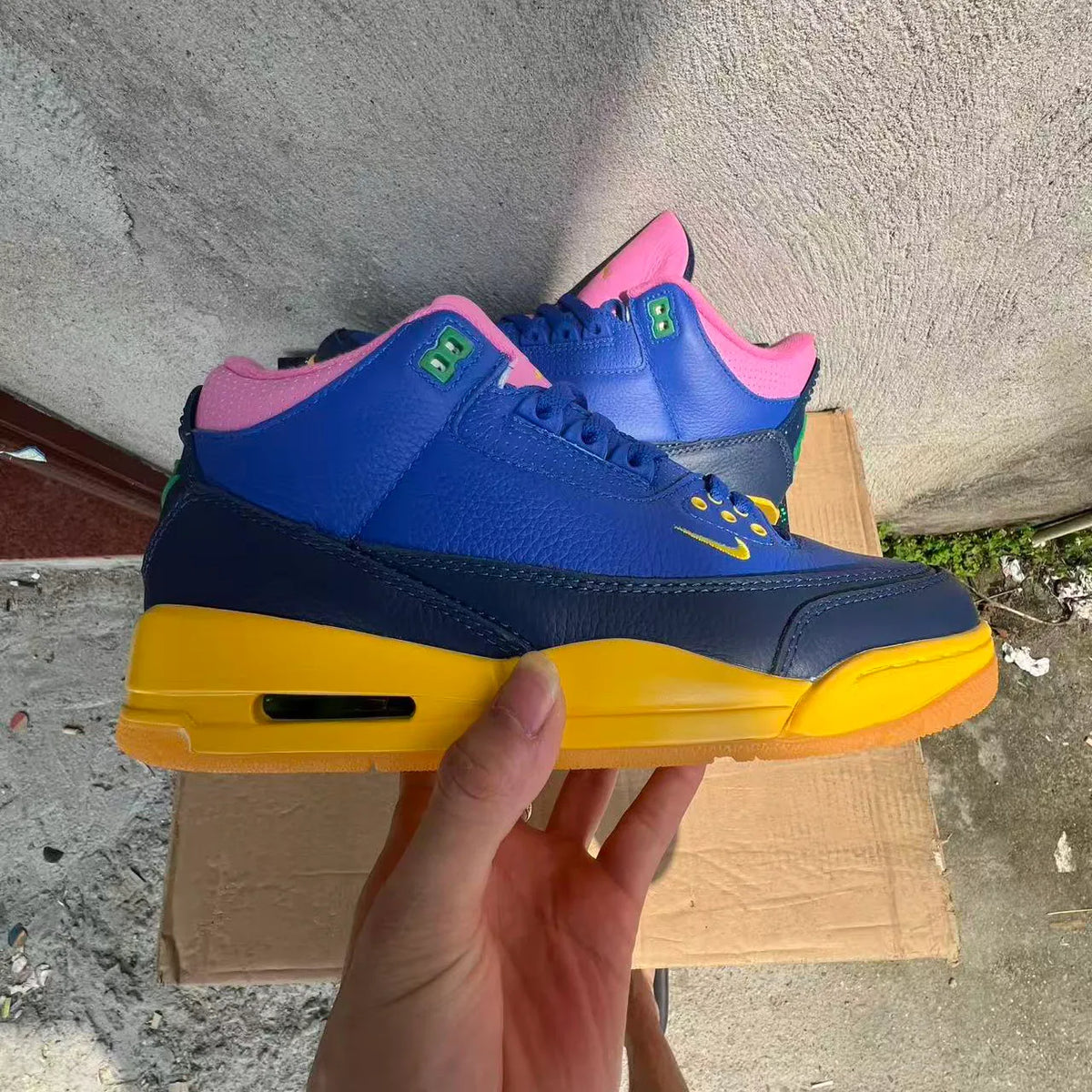 AJ 3 Retro OG "Brazil" Shoes Sneakers – nk0005280 image 3