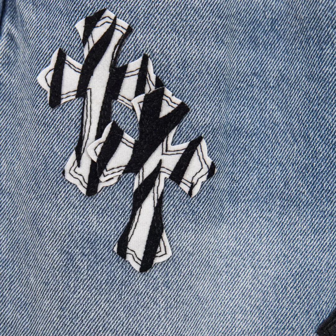 CH Cross Patch Jeans - CH0127 image 8