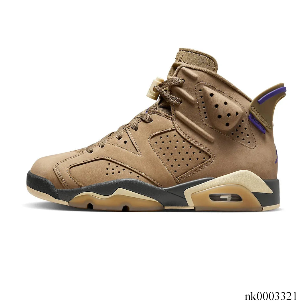 AJ 6 GORE-TEX Brown Kelp Shoes Sneakers - nk0003321 image 1