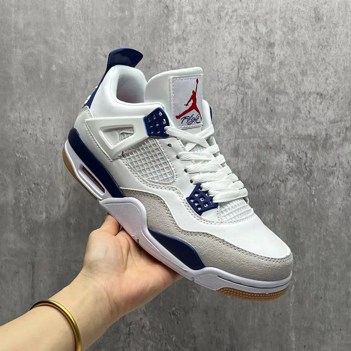 AJ 4 SB Navy Shoes Sneakers - nk0003963 image 8