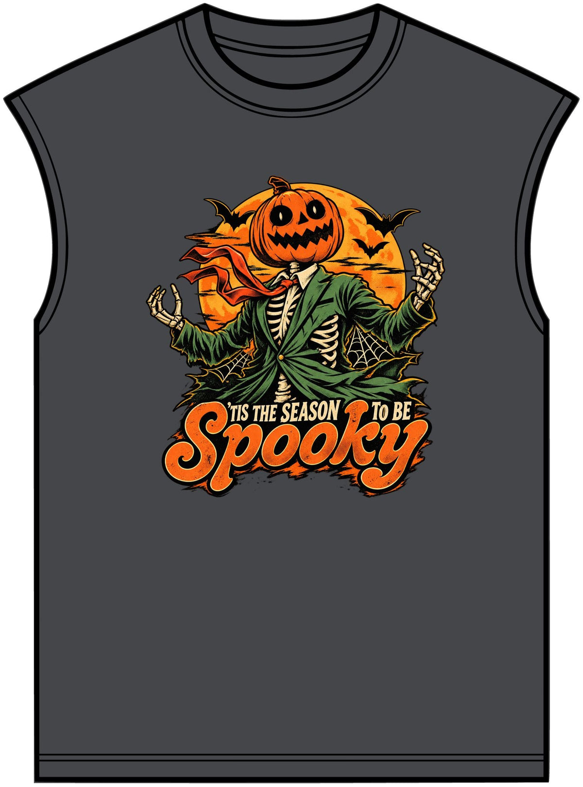 Spooky Season Unisex Garment-Dyed Muscle Tee image 16