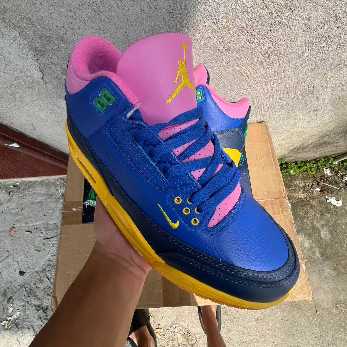 AJ 3 Retro OG "Brazil" Shoes Sneakers – nk0005280 image 10