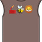 Bee Unisex Garment-Dyed Muscle Tee image