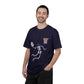 Halloween Basketball Skeleton Unisex Garment-Dyed T-shirt image 116