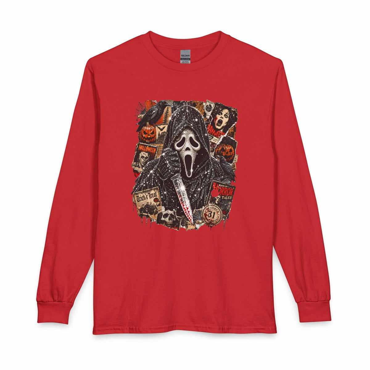 Halloween Horror Long Sleeve T-Shirt image