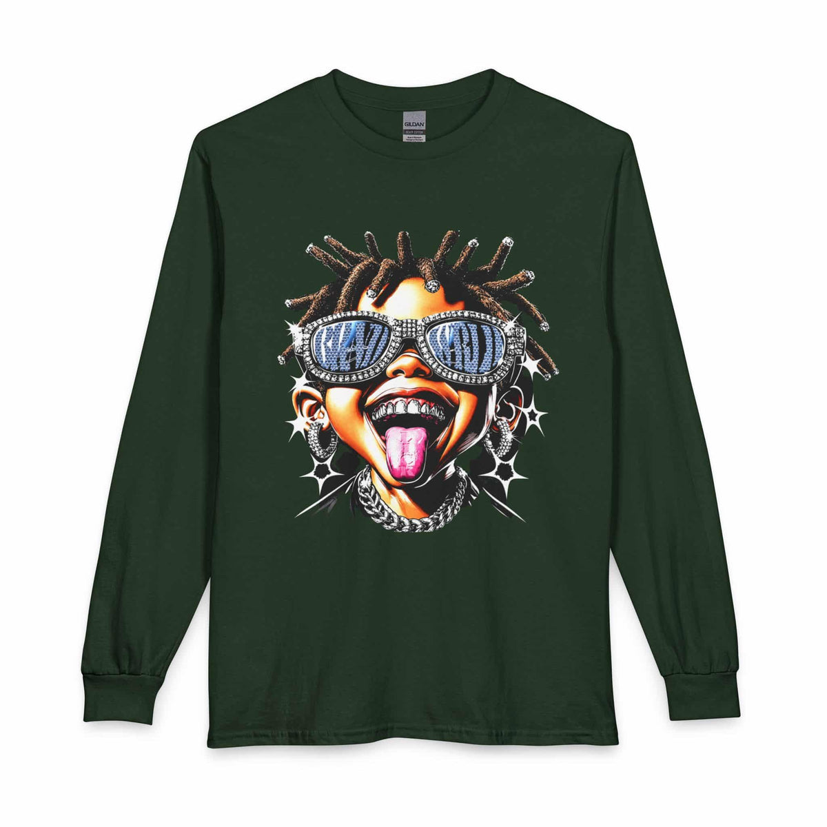 Diamond Drip Long Sleeve T-Shirt image