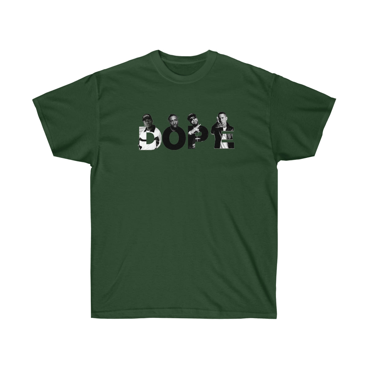 Dope Men T-Shirt - Forest Green, L image