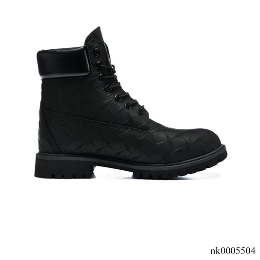 [PREMIUM] SUP x TBL 6-Inch Premium Waterproof Boot 'Embossed Diamond Plate - Black' Shoes Sneakers - nk0005504 image 0
