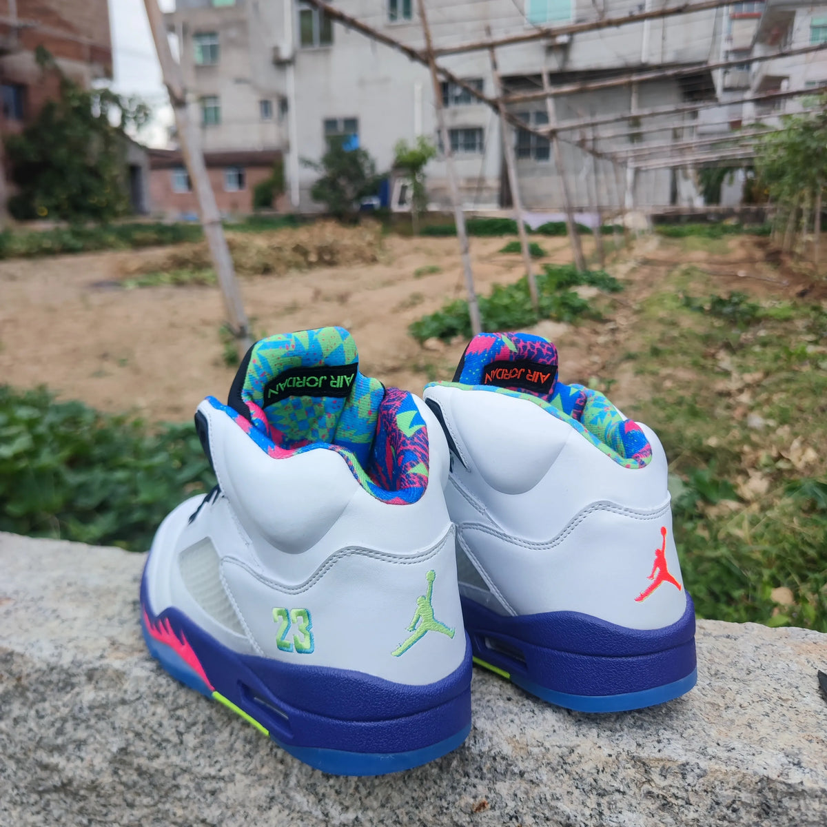 AJ 5 Retro "Alternate Bel-Air" Shoes Sneakers - nk0005284 image 3