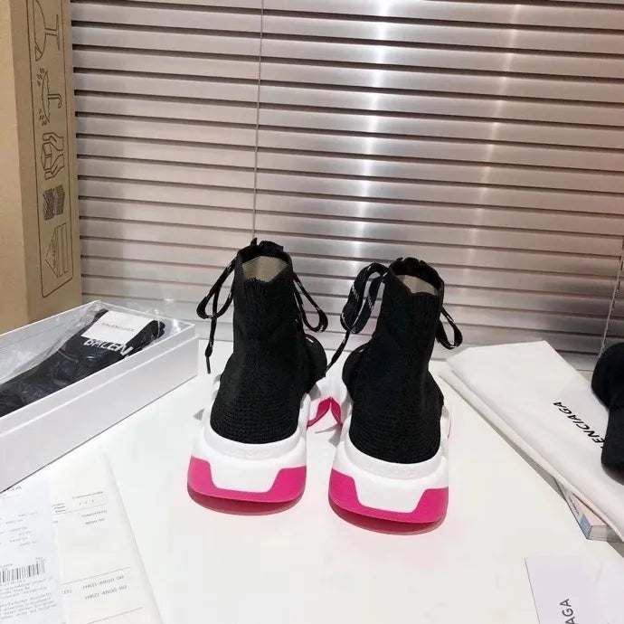 BLCG Speed 2.0 Lace-Up Black Pink Shoes Sneakers - bl0000014 image 7