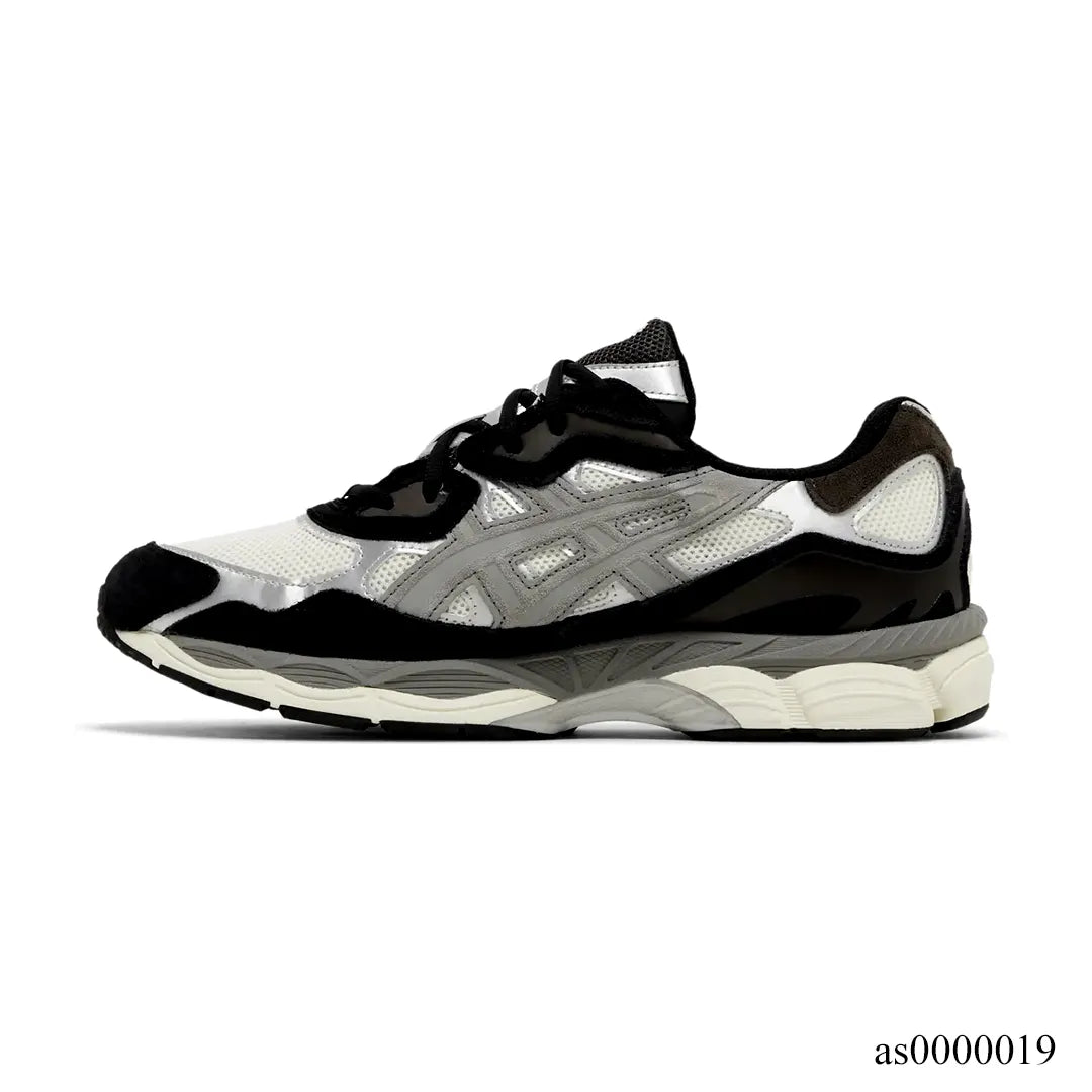 AS Gel NYC Black Ivory Grey Shoes Sneakers - as0000019 image 1