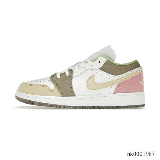 AJ 1 Low Pastel Grind Vivid Green Shoes Sneakers - nk0001987 image 2
