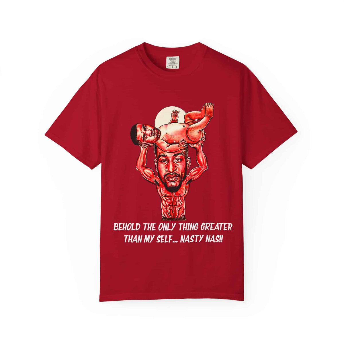 Nas The Last Word Unisex Garment-Dyed T-shirt image