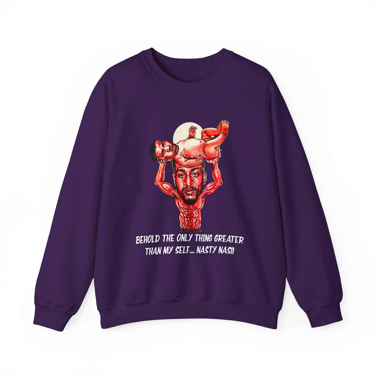Nas The Last Word Crewneck Sweatshirt image 40