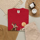 Halloween Basketball Skeleton Unisex Garment-Dyed T-shirt image 87