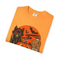 Midnight Cat Unisex Garment-Dyed T-shirt image 49