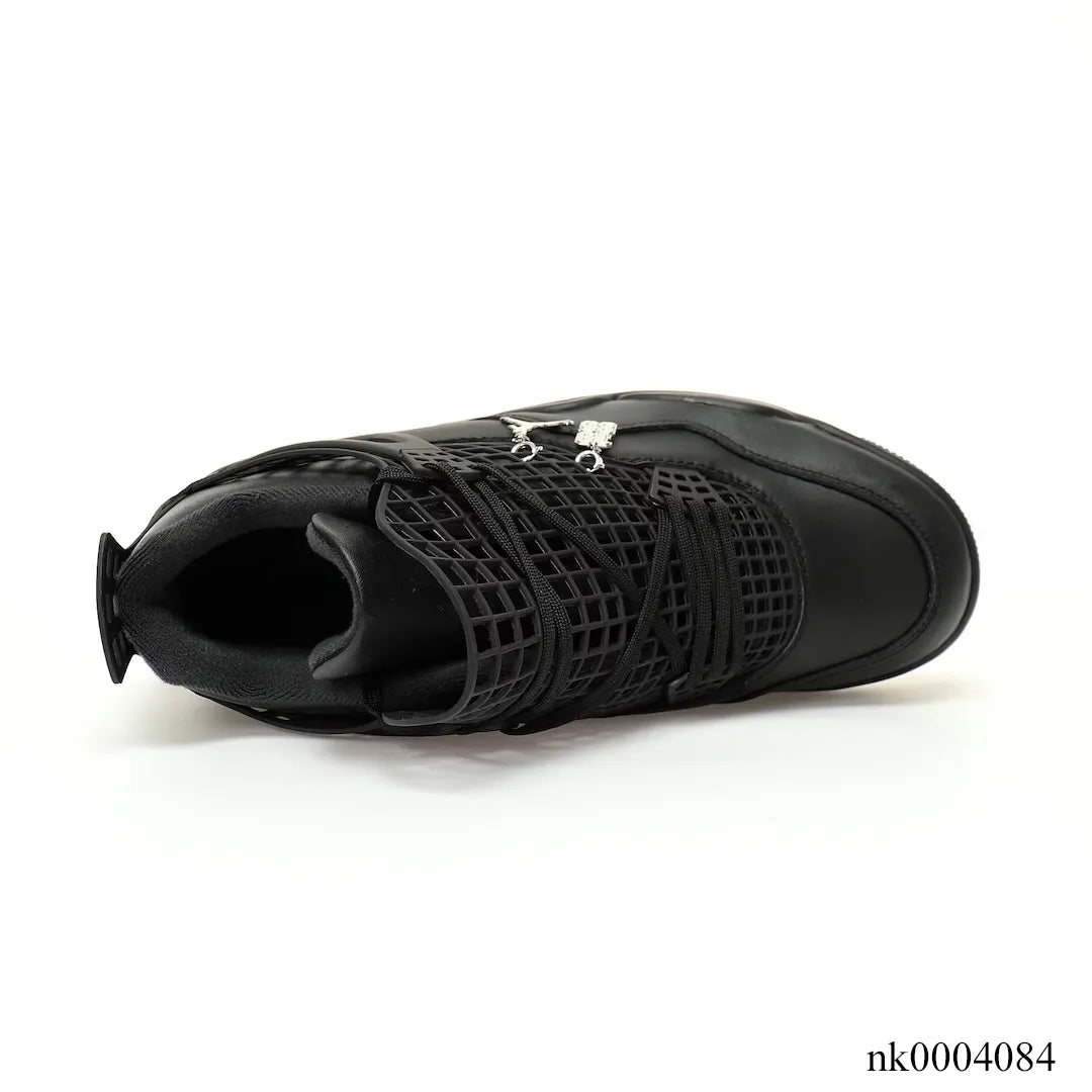 [Premium] AJ 4 NET Black Shoes Sneakers - nk0004084 image 5