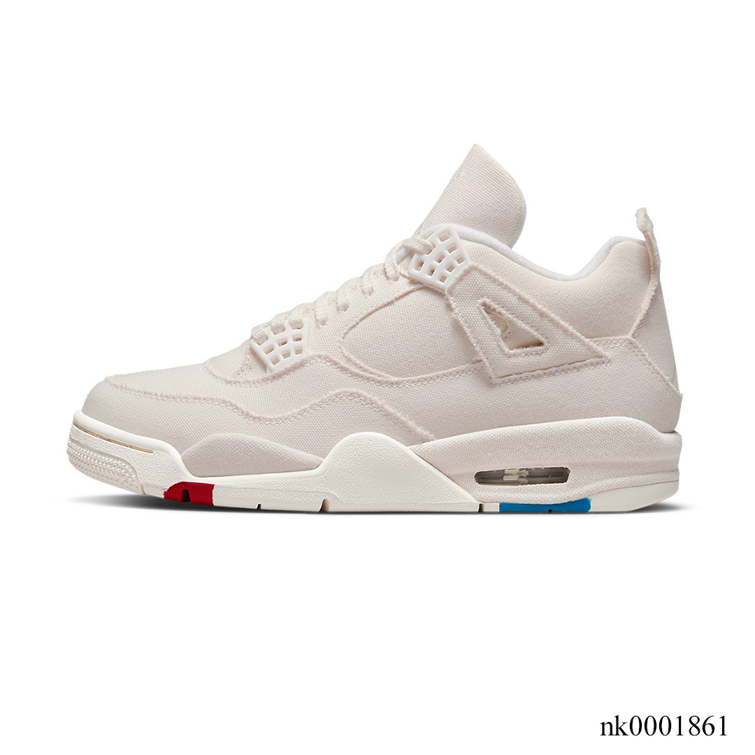AJ 4 Retro Blank Canvas Shoes Sneakers - nk0001861 image 1