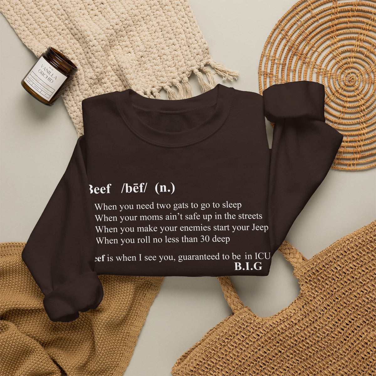 Beef Definition Crewneck Sweatshirt image 15