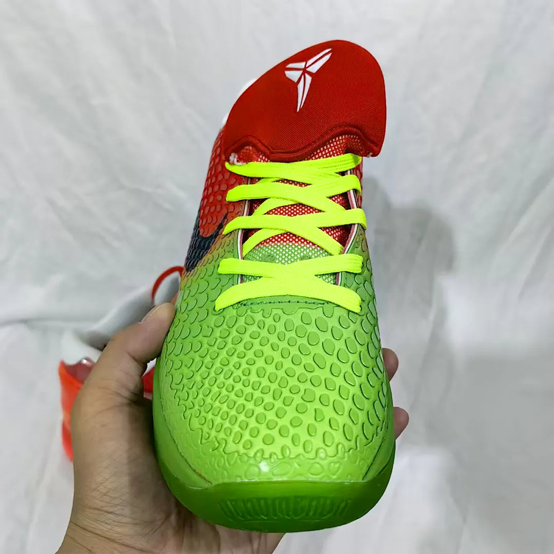 Kobe 6 Protro Grinch Custom Shoes Sneakers - nk0004430 image 9