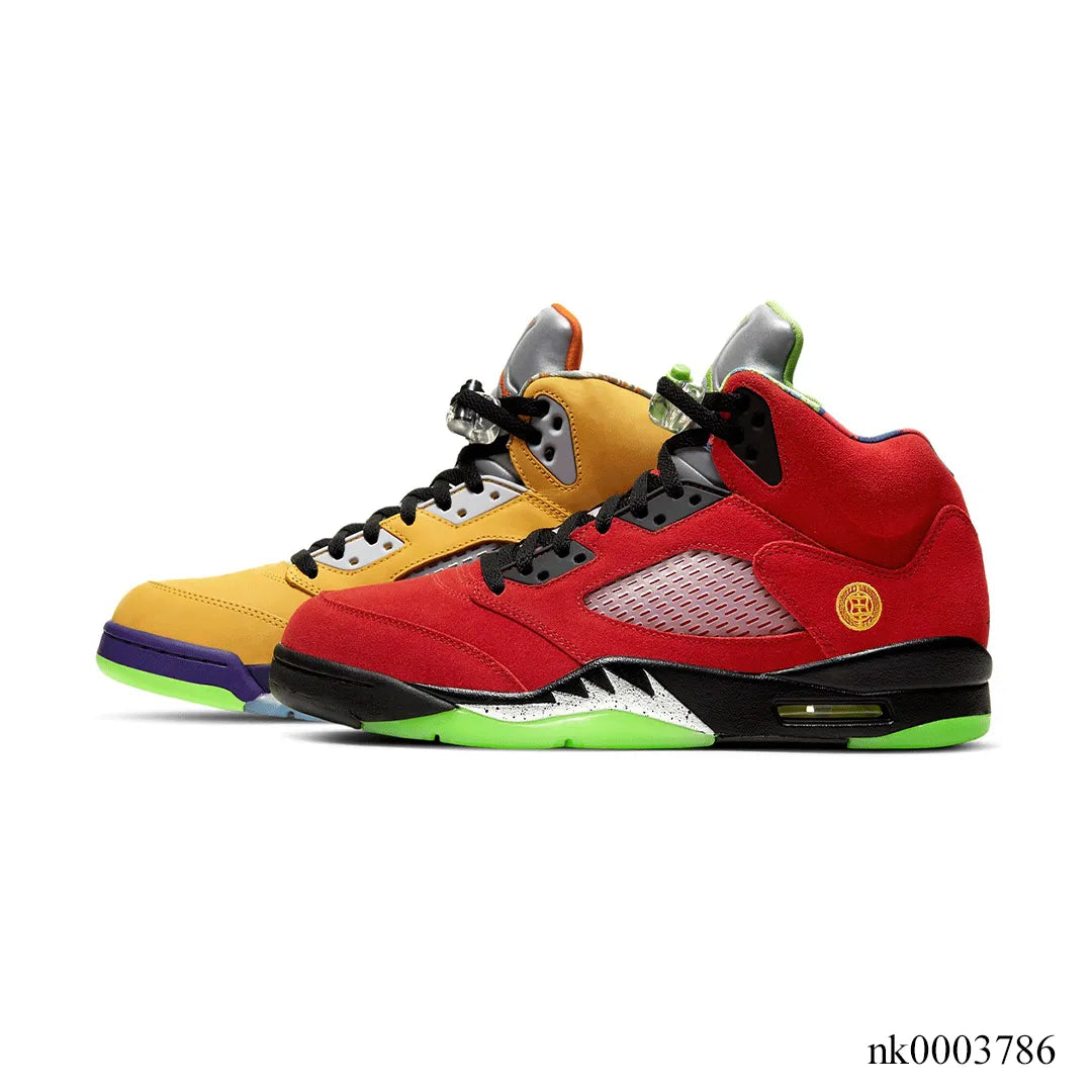 AJ 5 "What The" Shoes Sneakers  - nk0003786 image 4