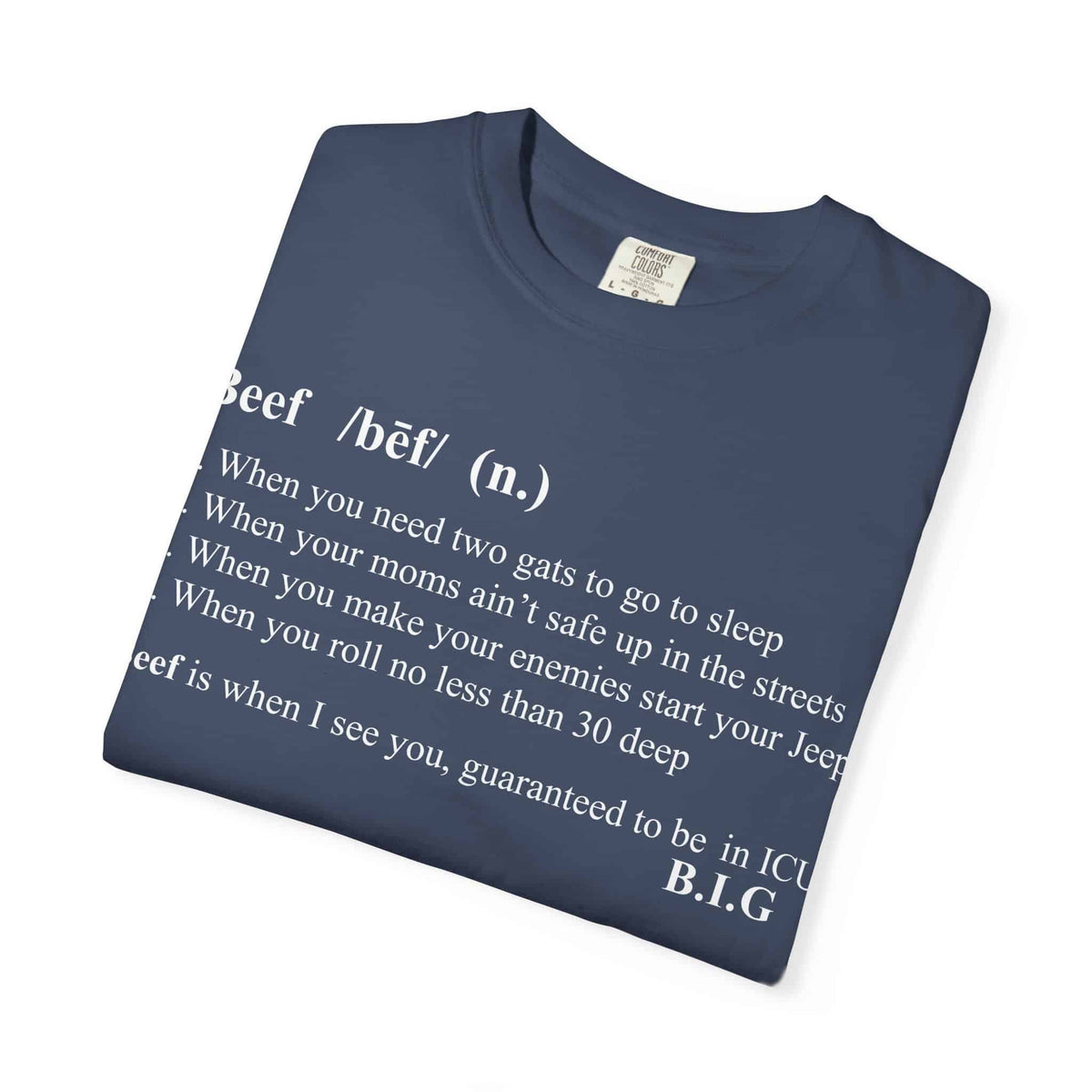 Beef Definition Unisex Garment-Dyed T-shirt image 46