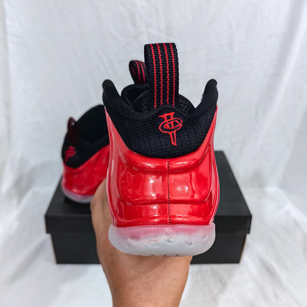 Air Foamposite One ‘Metallic Red’ Shoes Sneakers - nk0005297 image 7