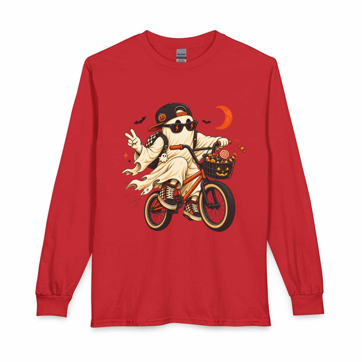 Ghost Rider BMX Long Sleeve T-Shirt image