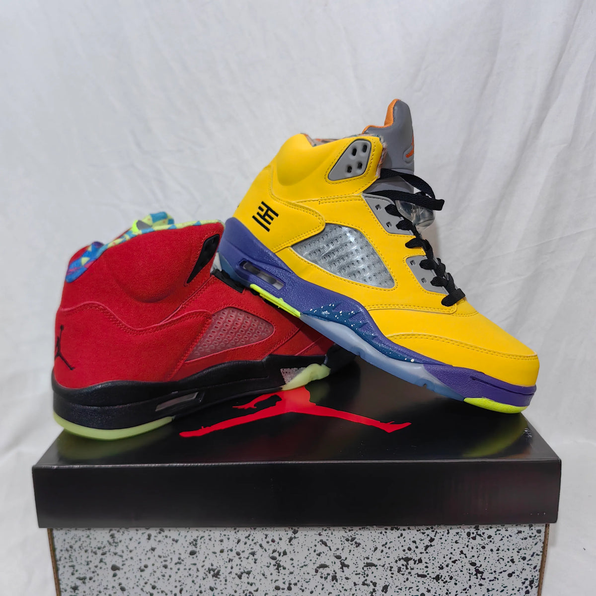 AJ 5 Retro SE What The Shoes Sneakers - nk0005158 image 15