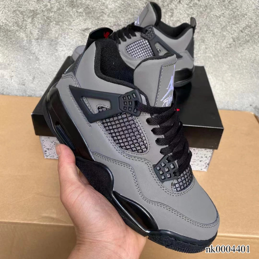 Travis Scott x AJ 4 Dark Gray Black Shoes Sneakers – nk0004401 image 3
