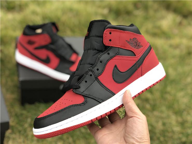 AJ 1 Mid Gym Red Black Shoes Sneakers - nk0000561 image 5