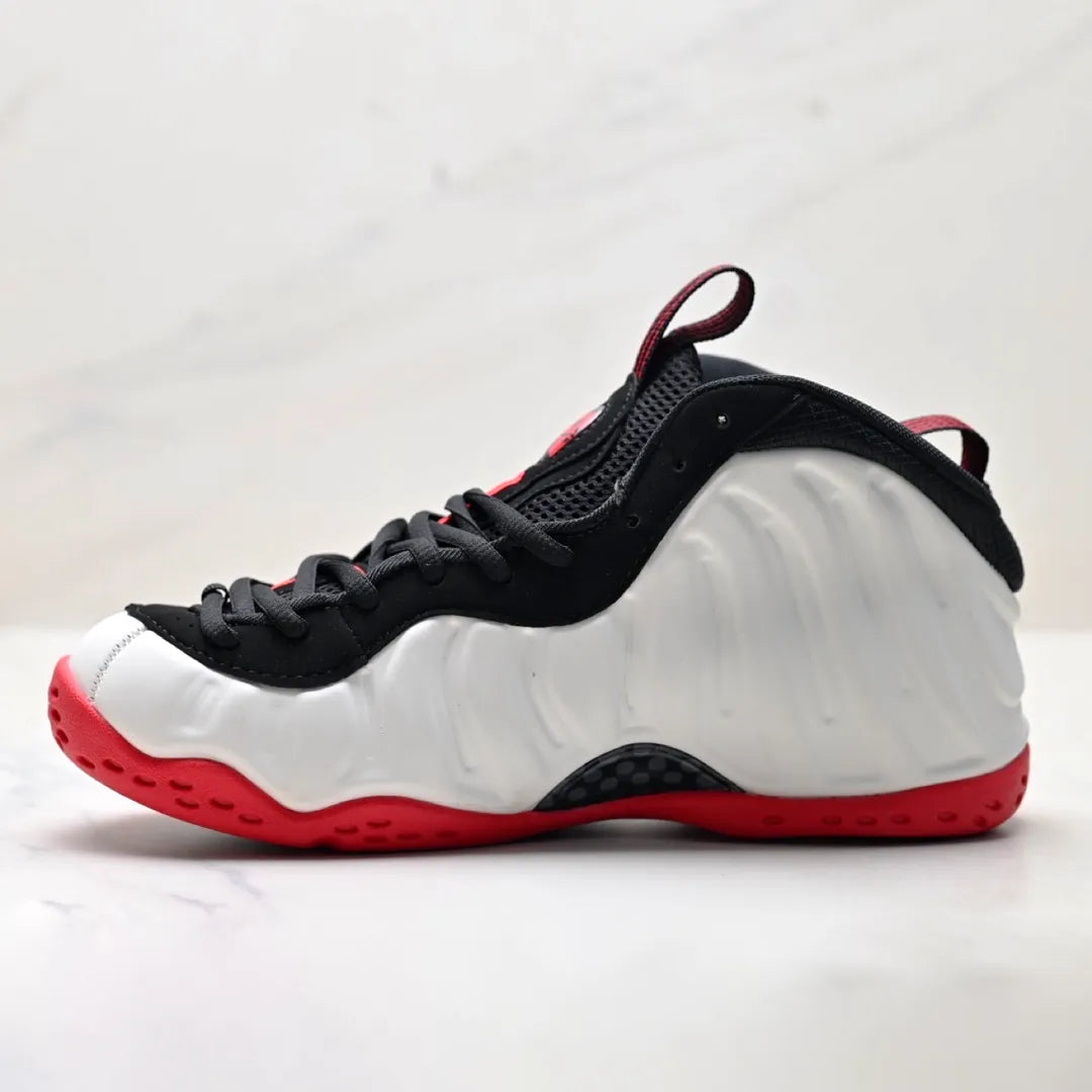 Air Foamposite One Red White Black Shoes Sneakers – nk0004546 image 5