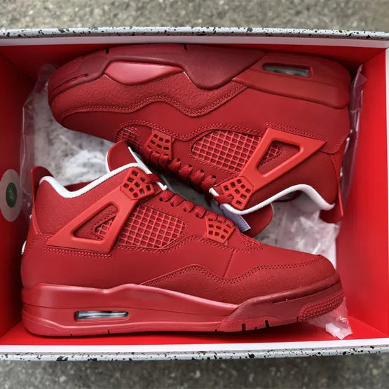 AJ 4 Triple Red Shoes Sneakers - nk0004844 image 5