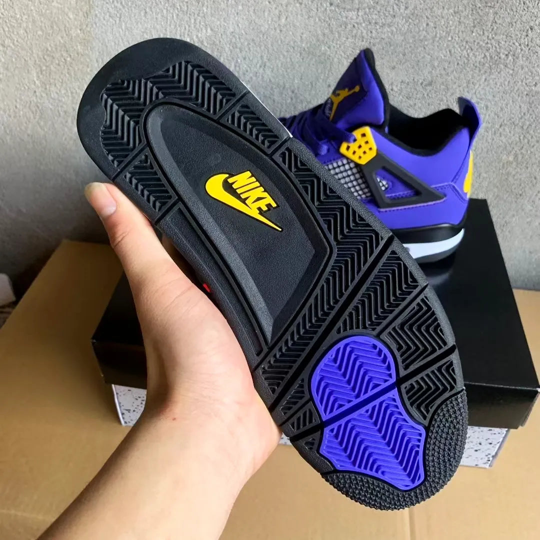 AJ 4 Imperial Purple Shoes Sneakers - nk0004548 image 4